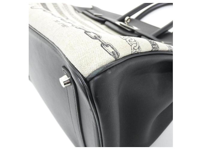 Hermès Hermes Birkin35 Toile de Camp Swift - vista 4