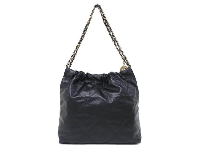 Borsa a tracolla Chanel 22 Line in vitello - vista 2