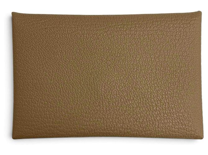 Hermès Tarjetero Hermes Calvi Chevre - vista 3