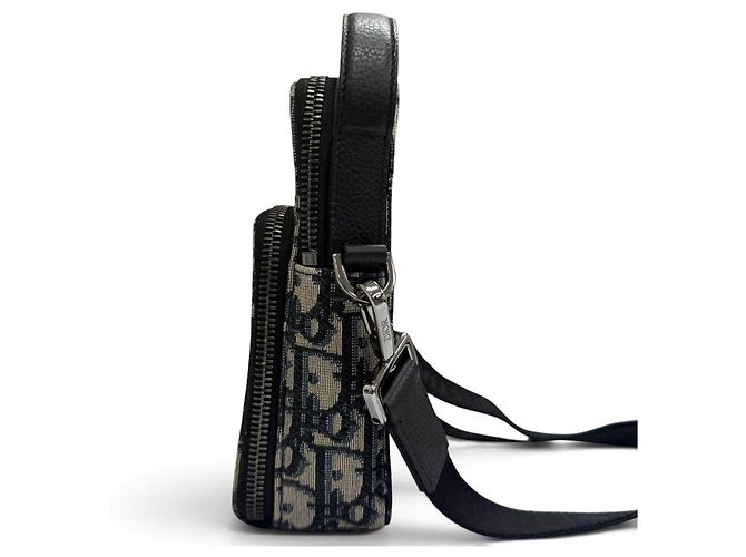 Dior Oblique Rider Micro Pouch Schultertasche aus Canvas - Ansicht 4