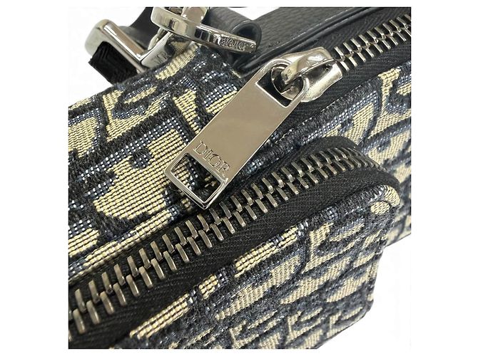 Dior Oblique Rider Micro Pouch Schultertasche aus Canvas - Ansicht 9