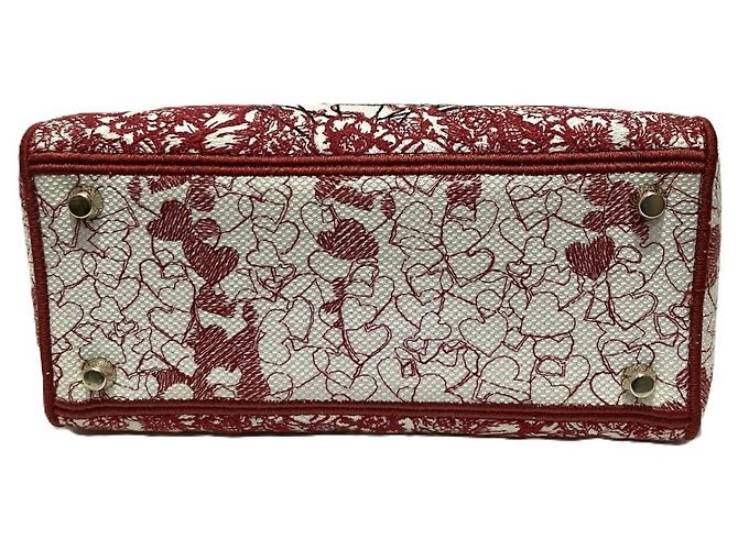 Christian Dior Lady D-Lite Handtasche aus Canvas - Ansicht 3