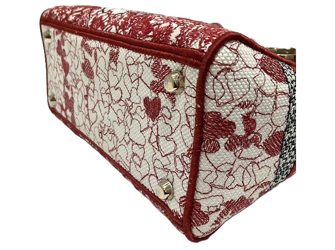 Christian Dior Lady D-Lite Handtasche aus Canvas - Ansicht 9