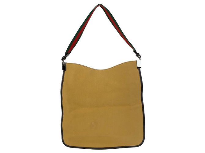 Gucci Sherry Line Canvas Schultertasche - Ansicht 2