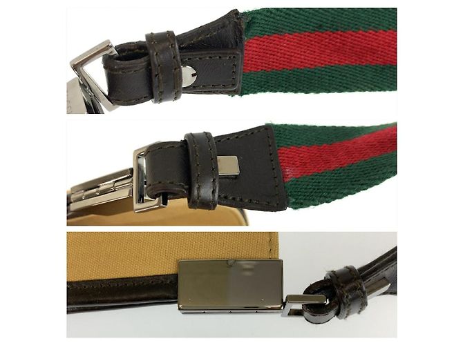 Gucci Sherry Line Canvas Schultertasche - Ansicht 5