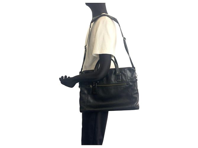 Pasta Tumi BEACON HILL Branch Leather Briefcase - vista 6