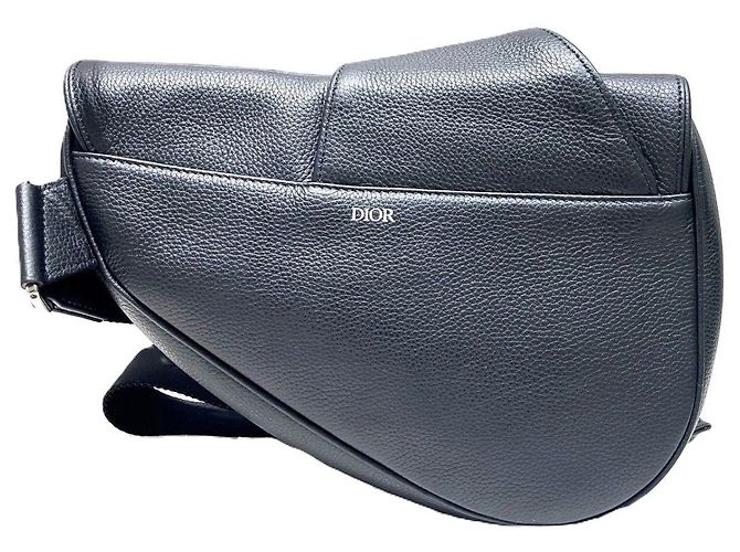 Sac ceinture Dior Saddle en cuir - vue 2