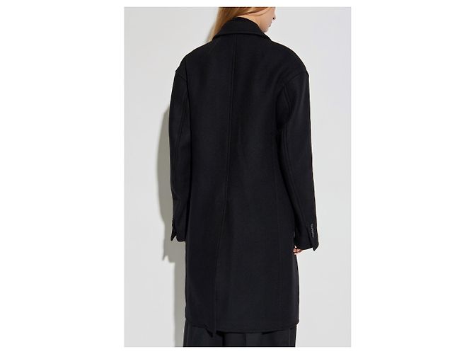 Cappotto di lana nero Dsquared2 - vista 4