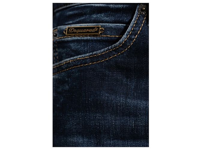 Jeans D2 Twisted Dsquared2 Blu Navy - vista 5