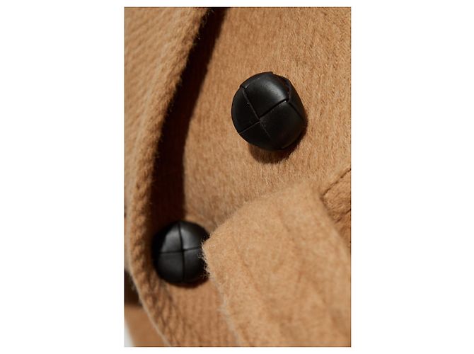 Abrigo Dsquared2 de lana y mohair beige - vista 5