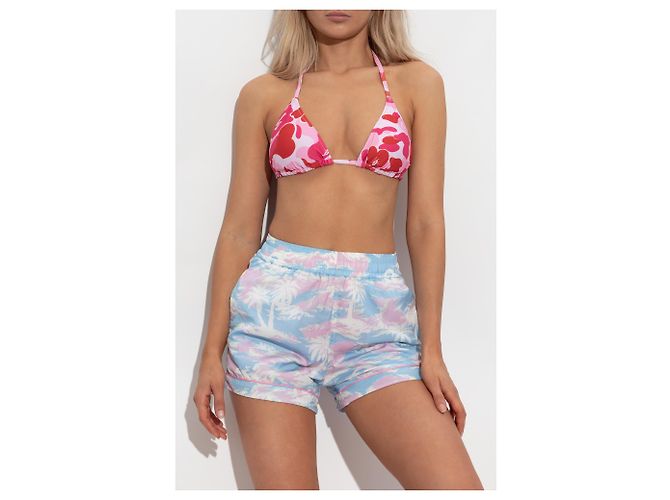 Autre Marque A BATHING APE® Badeshorts Hellblau - Ansicht 2