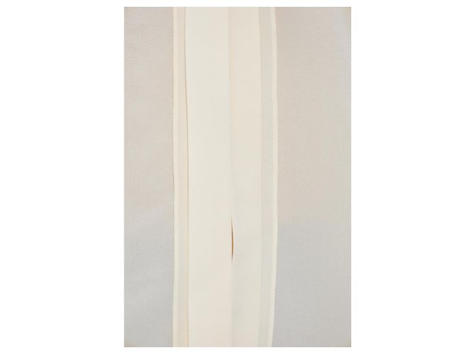 Victoria Beckham Seidenbluse Creme - Ansicht 5