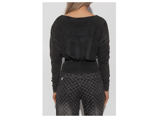 Autre Marque T-shirt nera con logo MISBHV in cotone - vista 4
