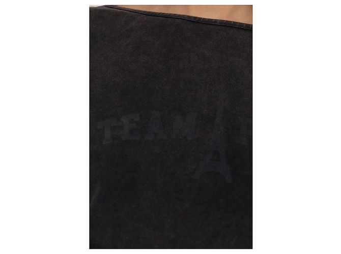 Autre Marque T-shirt nera con logo MISBHV in cotone - vista 5