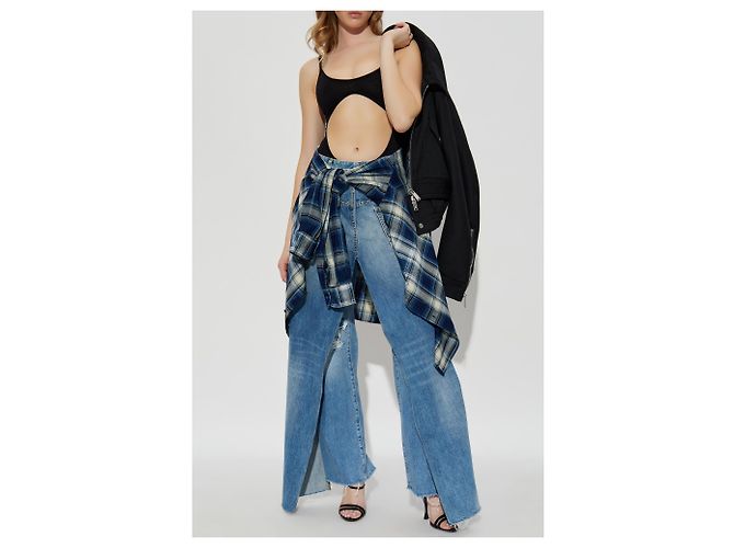 Body de algodón negro Dsquared2 X BETTTER - vista 2