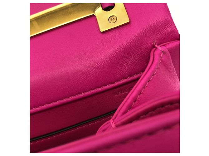 Borsa a tracolla Valentino Garavani in lambskin - vista 8
