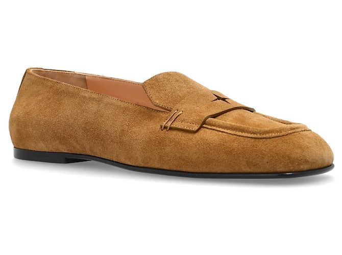 Mocassini Nodaleto in camoscio marrone - vista 4