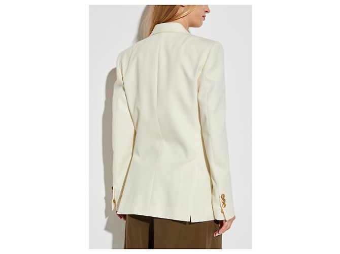 Blazer doppiopetto Dsquared2 in lana crema - vista 4