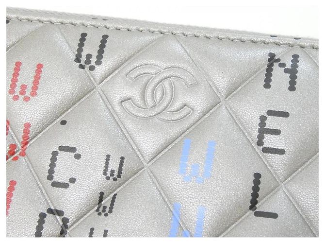 Pouch in pelle Chanel - vista 4