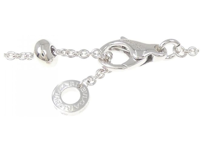 Bulgari Collana Bvlgari B.zero1 in Oro Bianco 750 e Diamanti - vista 4