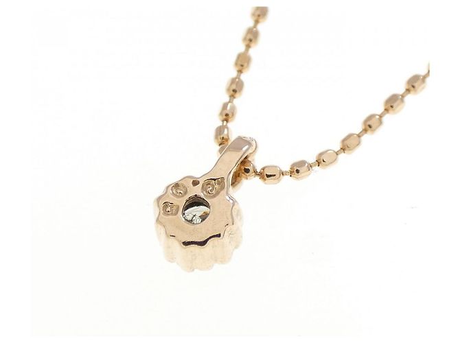 Autre Marque Collar K10 Pink Gold Diamond - vista 4