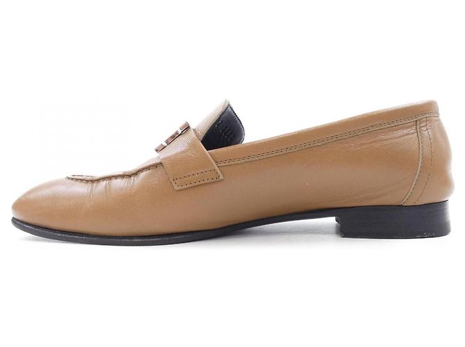 Hermès Scarpe in pelle Hermes Paris H Buckle - vista 2