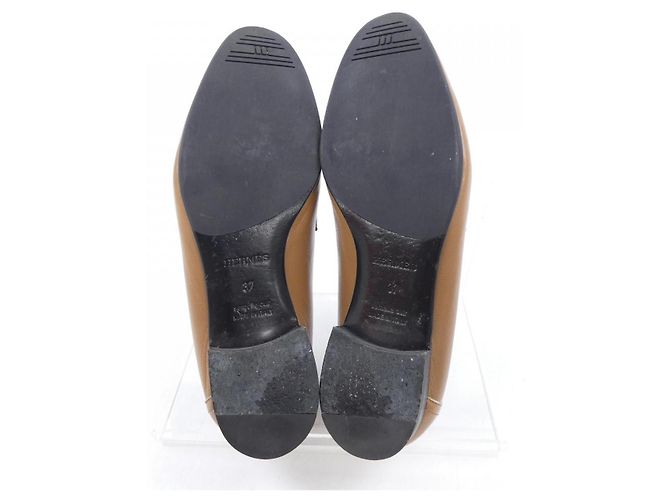Hermès Scarpe in pelle Hermes Paris H Buckle - vista 4