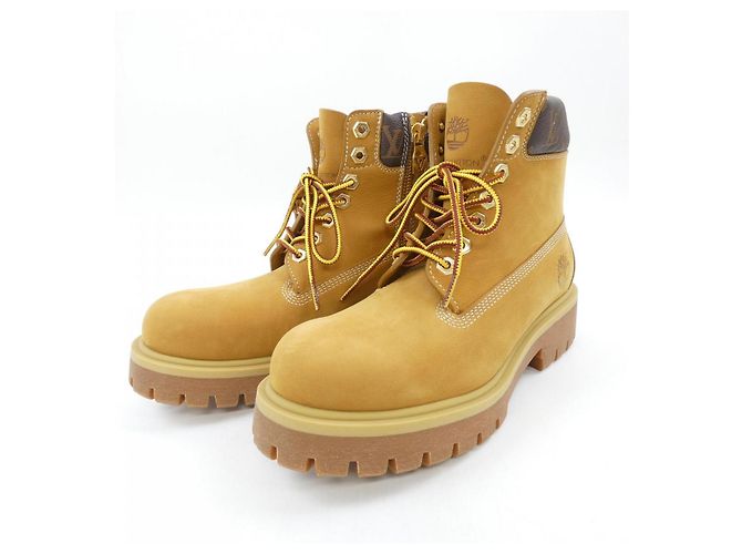 Botines Louis Vuitton LVxTIMBERLAND - vista 3