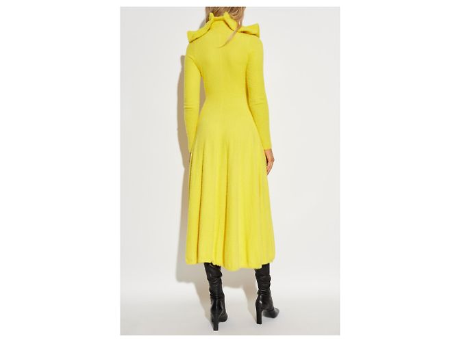 Vestido midi amarillo M-INGELINA Diesel - vista 4