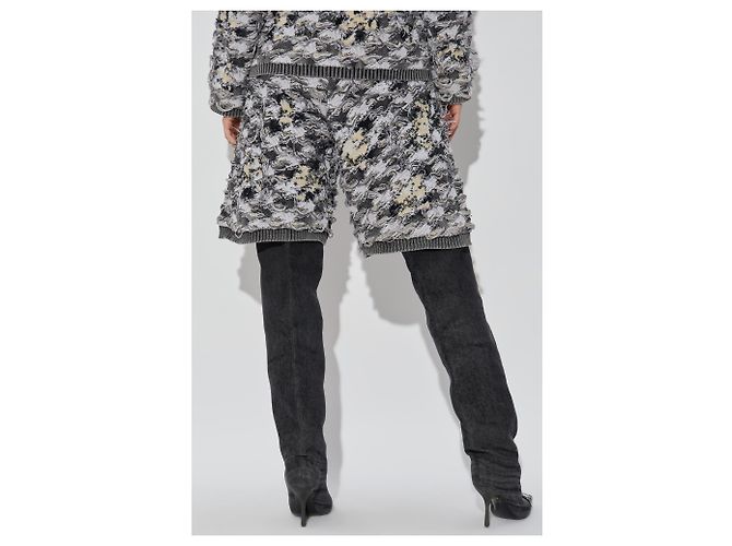 Pantaloncini Diesel M-VANJA Grigio Cotone - vista 4