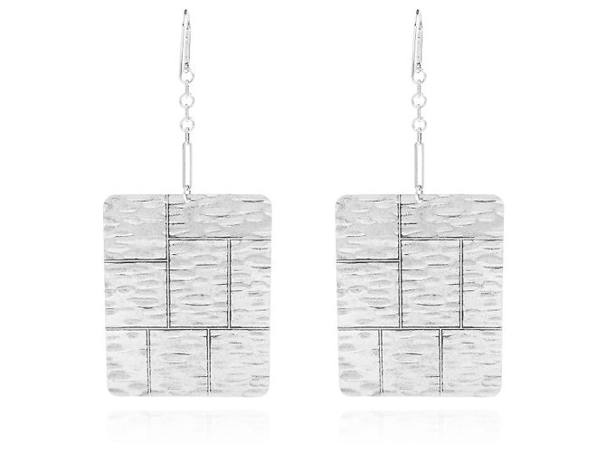 Pendientes plateados de latón Isabel Marant - vista 3