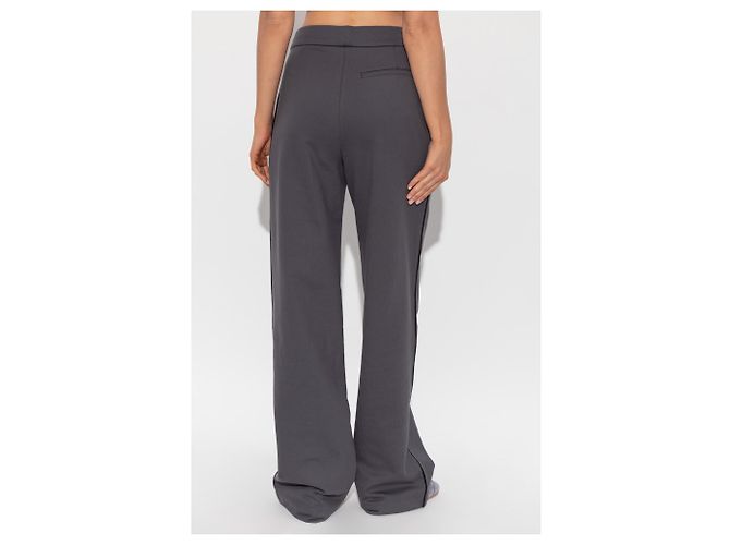 Pantalones de chándal Harita Dries Van Noten grises de algodón - vista 4