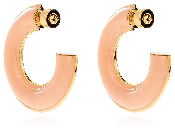 Marni Open Hoop Messing Ohrringe Gold - Ansicht 3