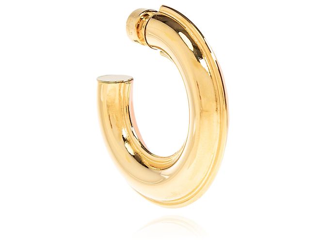 Marni Open Hoop Messing Ohrringe Gold - Ansicht 4