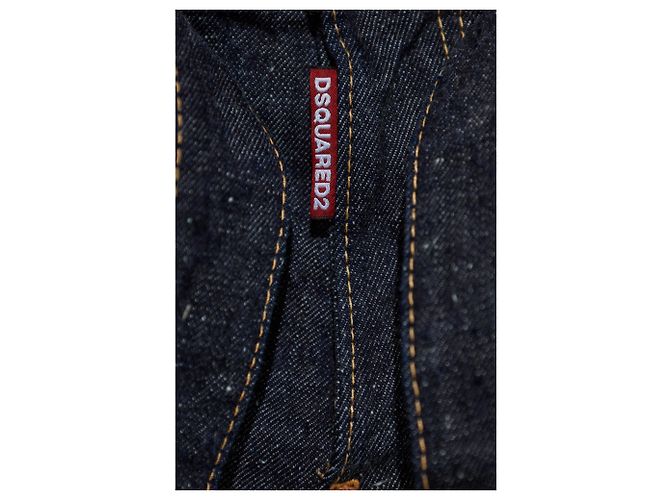 Vaqueros Dsquared2 X MAGLIANO Azules de Algodón Regular Fit - vista 5