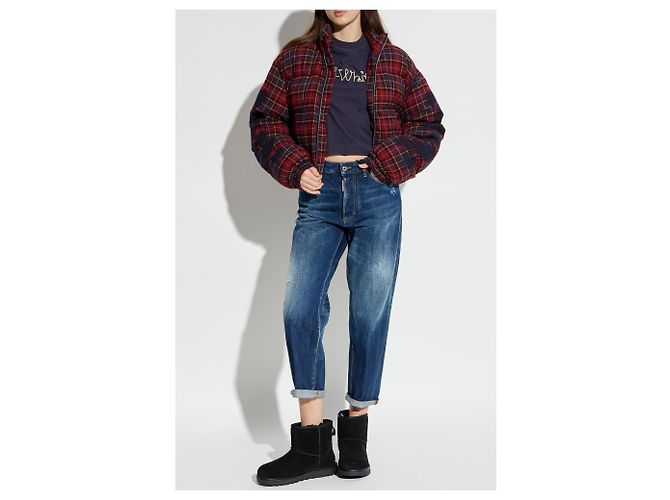 Jeans Boston Dsquared2 blu in cotone - vista 2