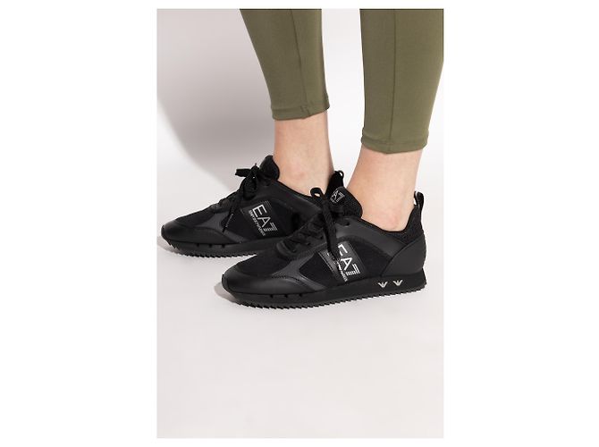 Emporio Armani Scarpe sportive con logo - vista 2