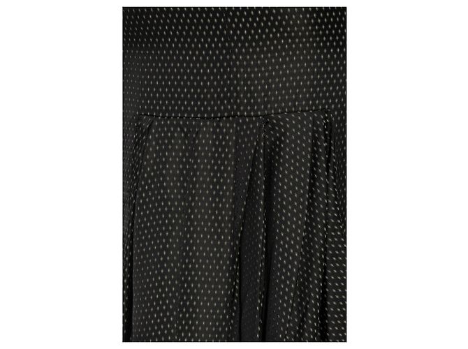 Falda Sandora Dries Van Noten negra de viscosa - vista 5
