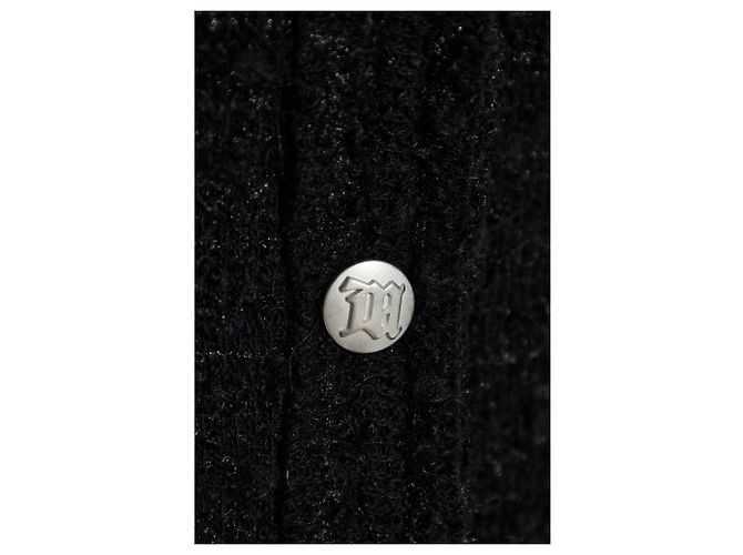 Autre Marque Minigonna in tweed nera MISBHV - vista 5