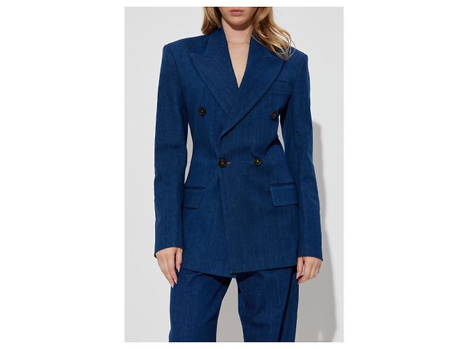 Blazer Dsquared2 x BETTTER Blu Navy Cotone - vista 3