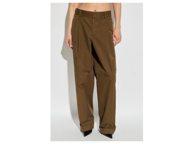 Pantaloni cargo Dsquared2 in cotone verde - vista 3
