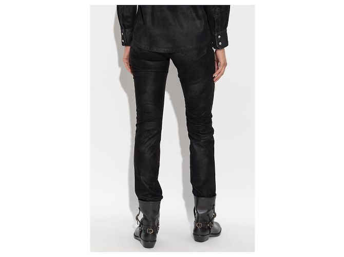 Pantalones Kelsie Isabel Marant Etoile Negros - vista 4