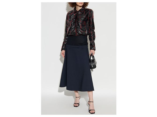 Veste Diesel G-WINET en cuir noir - vue 2