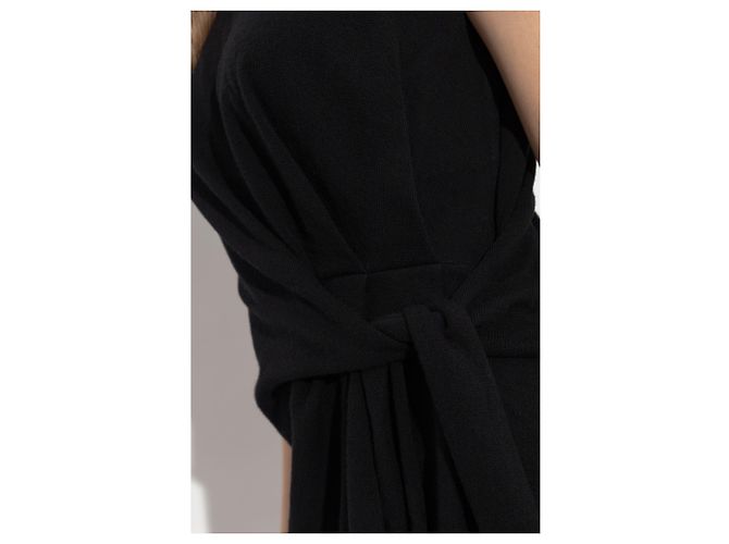 Vestido Moschino de lana negro - vista 5