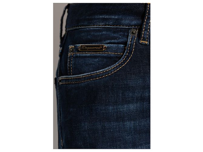 Dsquared2 Boston Jeans blau aus Baumwolle - Ansicht 5