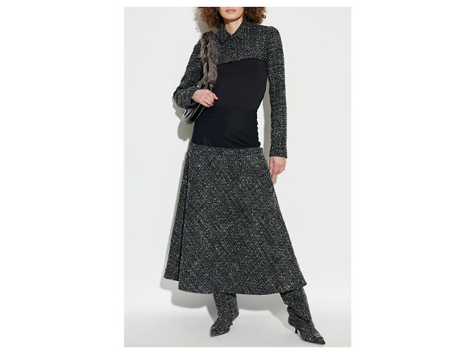 Diesel O-GRACE Rock schwarz aus Polyester - Ansicht 2