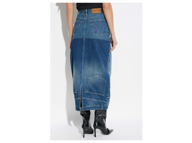 Vêtements Falda vaquera azul VETEMENTS - vista 4