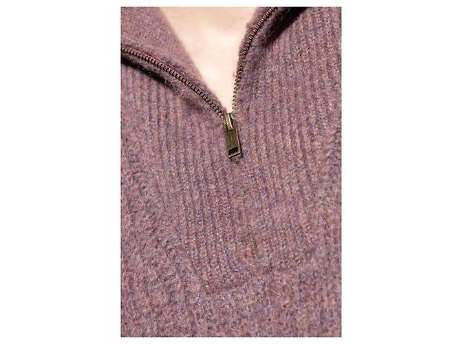 Isabel Marant Etoile Danita Pullover Lila Wolle Mohair - Ansicht 5