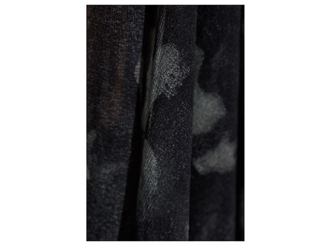 Autre Marque MISBHV Transparentes Midi Kleid Schwarz - Ansicht 5