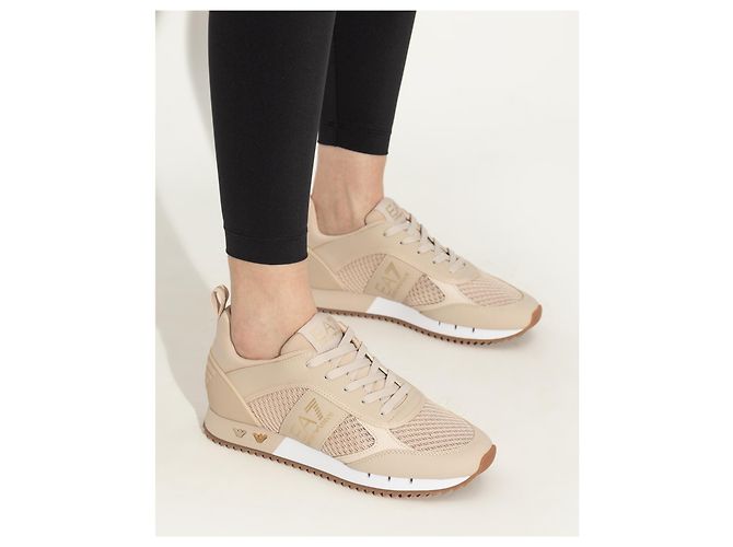 Emporio Armani Scarpe sportive con logo - vista 2